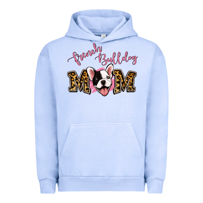 French Bulldog Mom Urban Hoodie by Jasminsmagicworld | Teevron