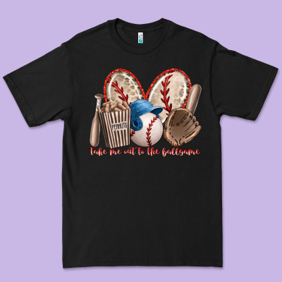 Take Me Out To The Ballgame Premium Tee Designed By Racoondesign