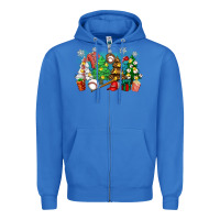 True Royal christmas trees with baseball Zipper Hoodie - Zillion Design Studio