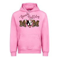 Fuchsia Pink French Bulldog Mom Urban Hoodie - Jasminsmagicworld