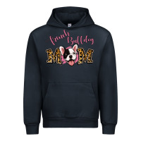 Navy French Bulldog Mom Urban Hoodie - Jasminsmagicworld