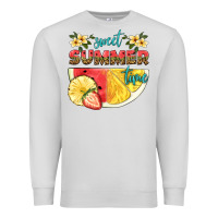 Dove Grey sweet summer time Premium Sweatshirt - HRA Design Shop