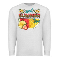 Oatmeal Heather sweet summer time Premium Sweatshirt - HRA Design Shop