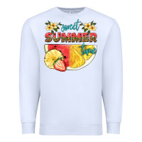 White sweet summer time Premium Sweatshirt - HRA Design Shop