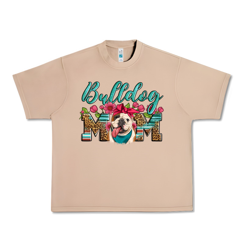 English Bulldog Mom Urban Heavy Tee by Artiststas | Teevron