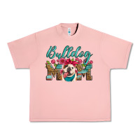 Salmon english bulldog mom Urban Heavy Tee - Artiststas