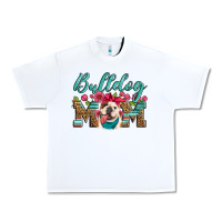 White english bulldog mom Urban Heavy Tee - Artiststas