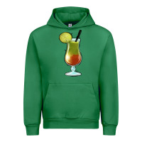 Emerald Margarita Glass Urban Hoodie - Jasminsmagicworld
