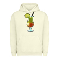 Pigment Pistachio Margarita Glass Urban Hoodie - Jasminsmagicworld