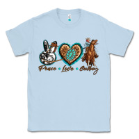 Peace Love Cowboy Classic Tee | Teevron