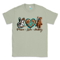 Matcha peace love cowboy Classic Tee - texasbilliewilder