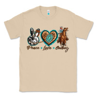 Mushroom peace love cowboy Classic Tee - texasbilliewilder