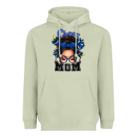 Matcha cheer mom messy bun Heavyweight Hoodie - texasbilliewilder