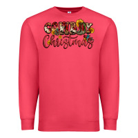 Cardinal cowboy christmas Premium Sweatshirt - FaDigitalArtStudio