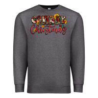 Charcoal Heather cowboy christmas Premium Sweatshirt - FaDigitalArtStudio