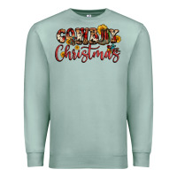 Seafoam cowboy christmas Premium Sweatshirt - FaDigitalArtStudio