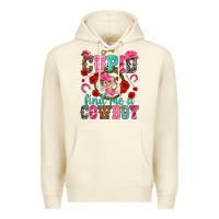 Sandshell cupid find me a cowboy Premium Hoodie - NancyCooperArtShop