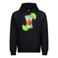 Foreset Green Tequila Shot Urban Hoodie - Jasminsmagicworld