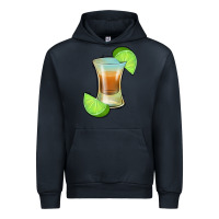 Navy Tequila Shot Urban Hoodie - Jasminsmagicworld