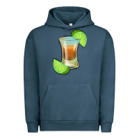 Pigment Midnight Navy Tequila Shot Urban Hoodie - Jasminsmagicworld