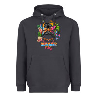 Smoke summer vibes messy bun Heavyweight Hoodie - Zillion Design Studio