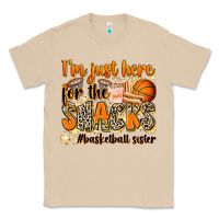 Mushroom im just here for the snacks basketball sister Classic Tee - Zillion Design Studio