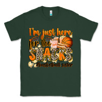 Sports Green im just here for the snacks basketball sister Classic Tee - Zillion Design Studio