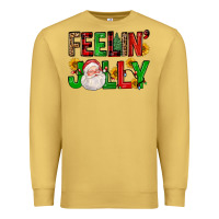 Antique Gold feelin' jolly Premium Sweatshirt - FaDigitalArtStudio