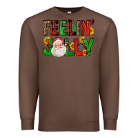 Chestnut feelin' jolly Premium Sweatshirt - FaDigitalArtStudio