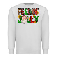 Dove Grey feelin' jolly Premium Sweatshirt - FaDigitalArtStudio