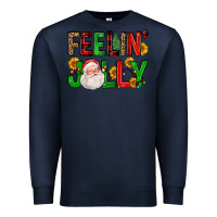 Navy feelin' jolly Premium Sweatshirt - FaDigitalArtStudio