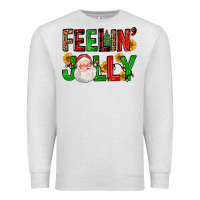 Oatmeal Heather feelin' jolly Premium Sweatshirt - FaDigitalArtStudio