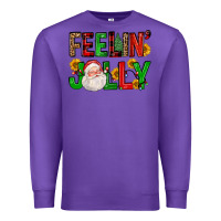 Purple feelin' jolly Premium Sweatshirt - FaDigitalArtStudio
