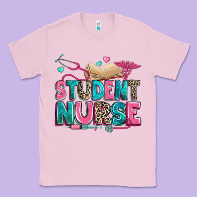 Student Nurse Classic Tee Designed By Zillion Design Studio