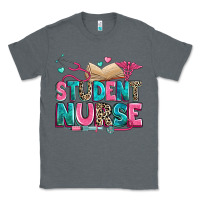 Charcoal Heather student nurse Classic Tee - Zillion Design Studio