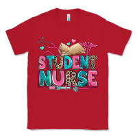 Red student nurse Classic Tee - Zillion Design Studio