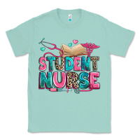 Seafoam student nurse Classic Tee - Zillion Design Studio