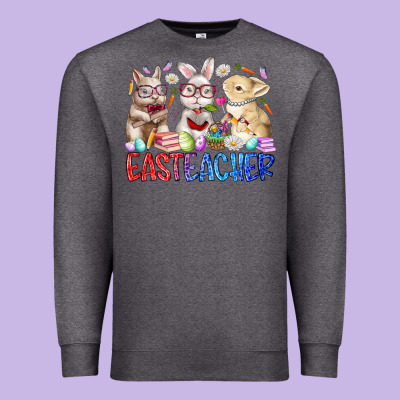 Eastteacher Premium Sweatshirt Designed By Racoondesign