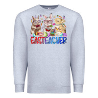 Heather Grey eastteacher Premium Sweatshirt - RacoonDesign