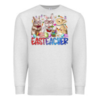 Oatmeal Heather eastteacher Premium Sweatshirt - RacoonDesign