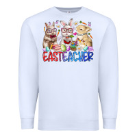 White eastteacher Premium Sweatshirt - RacoonDesign