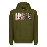 Army Green love dentist life Premium Hoodie - Jasminsmagicworld