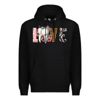 Black love dentist life Premium Hoodie - Jasminsmagicworld