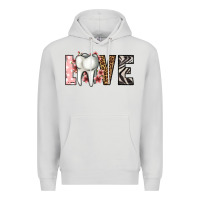 Dove Grey love dentist life Premium Hoodie - Jasminsmagicworld