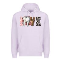 Lilac love dentist life Premium Hoodie - Jasminsmagicworld