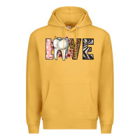 Mustard love dentist life Premium Hoodie - Jasminsmagicworld