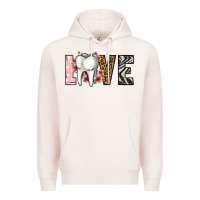 Pale Pink love dentist life Premium Hoodie - Jasminsmagicworld