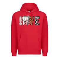 Red love dentist life Premium Hoodie - Jasminsmagicworld