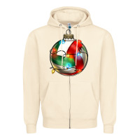 Sandshell christmas  volleyball Zipper Hoodie - Zillion Design Studio