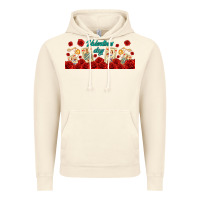 Vintage Artic valentines day with playing cards Vintage Hoodie - AdoDesignShop